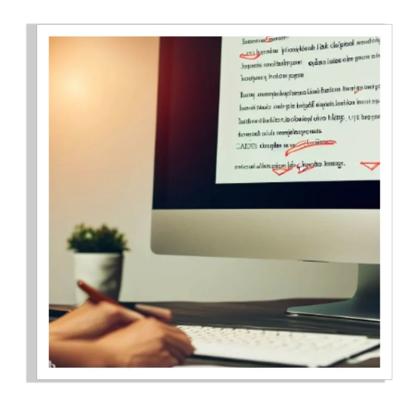 Proofreading English